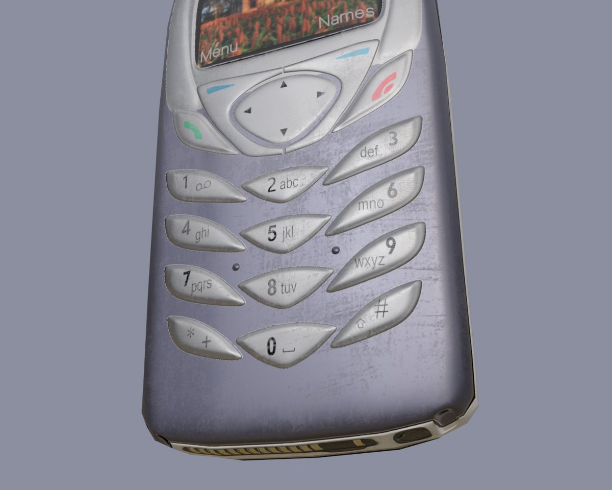non_refert's tweet photo. nokia 6100
368 tris

#blender #3d #b3d https://t.co/vPiaWVeiSp