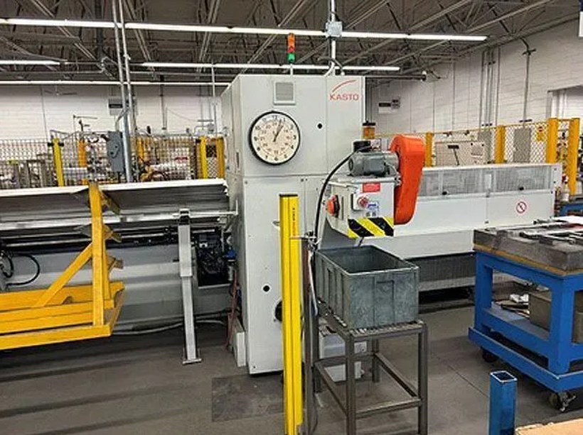 benderparts's tweet photo. Kasto Automatic Cold Saw (Model WA-90R S) just became available and will be moved by the end of July.  See full details online.  $105,500/OBO

https://t.co/q5qdJTIy1V https://t.co/HLdbHN76V3