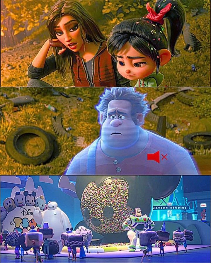 SAlom63799's tweet photo. Just watched some amazing Disney movie clips! 🤩 From the touching moments of Moana and Vanellope, to the iconic Ralph and the gang from Wreck-It Ralph 🎬. Feeling so nostalgic and happy! ✨ #DisneyMagic #AnimationLover https://t.co/cJ2MLxtCaP