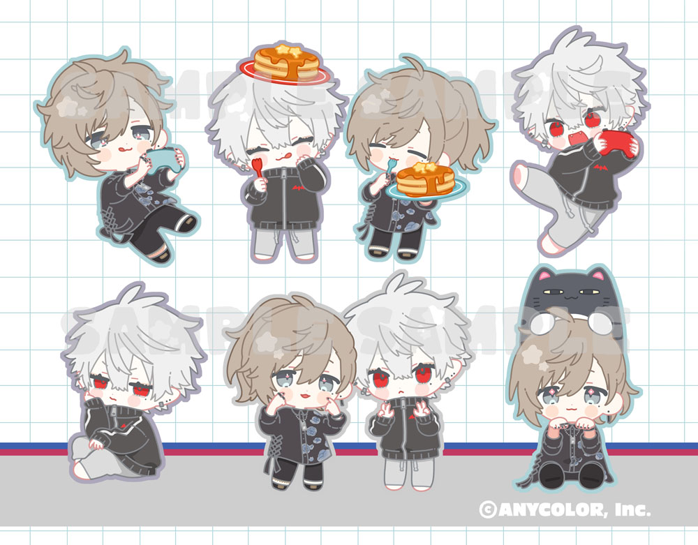 gura1000be's tweet photo. 『ChroNoiR 8th ANNIVERSARY』グッズにて、
ミニキャラを担当させていただきました。
何卒よろしくお願いいたします🙇

8周年おめでとうございます✨
#ChroNoiR 
https://t.co/lnqCv3FR7J https://t.co/NtyoEK2fY7