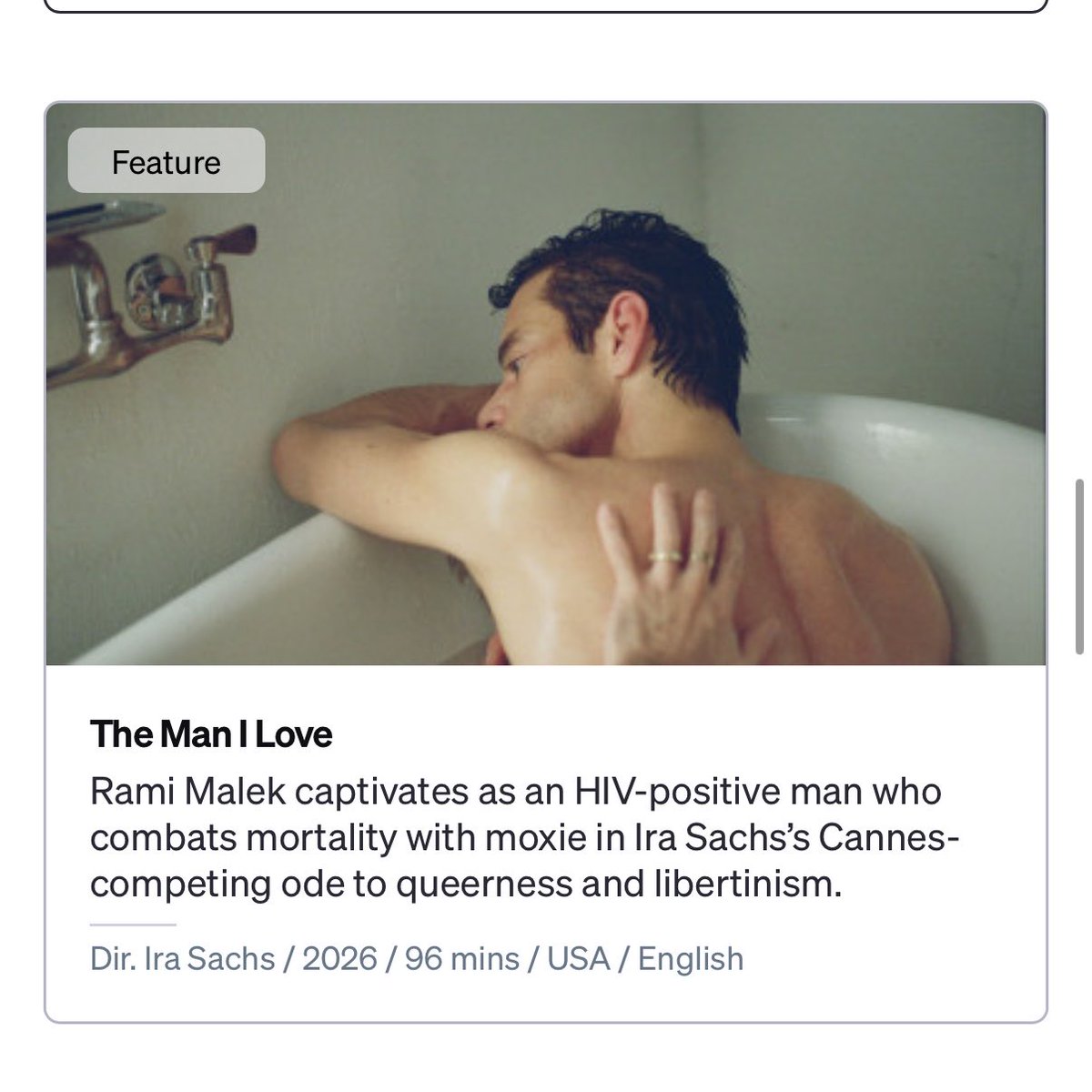 boyquette's tweet photo. only truly excited to see ira sachs — but i hope imm not disappointed again because last years screening of his film peter hujar’s day was TERRIBLE https://t.co/0EEqck2utt