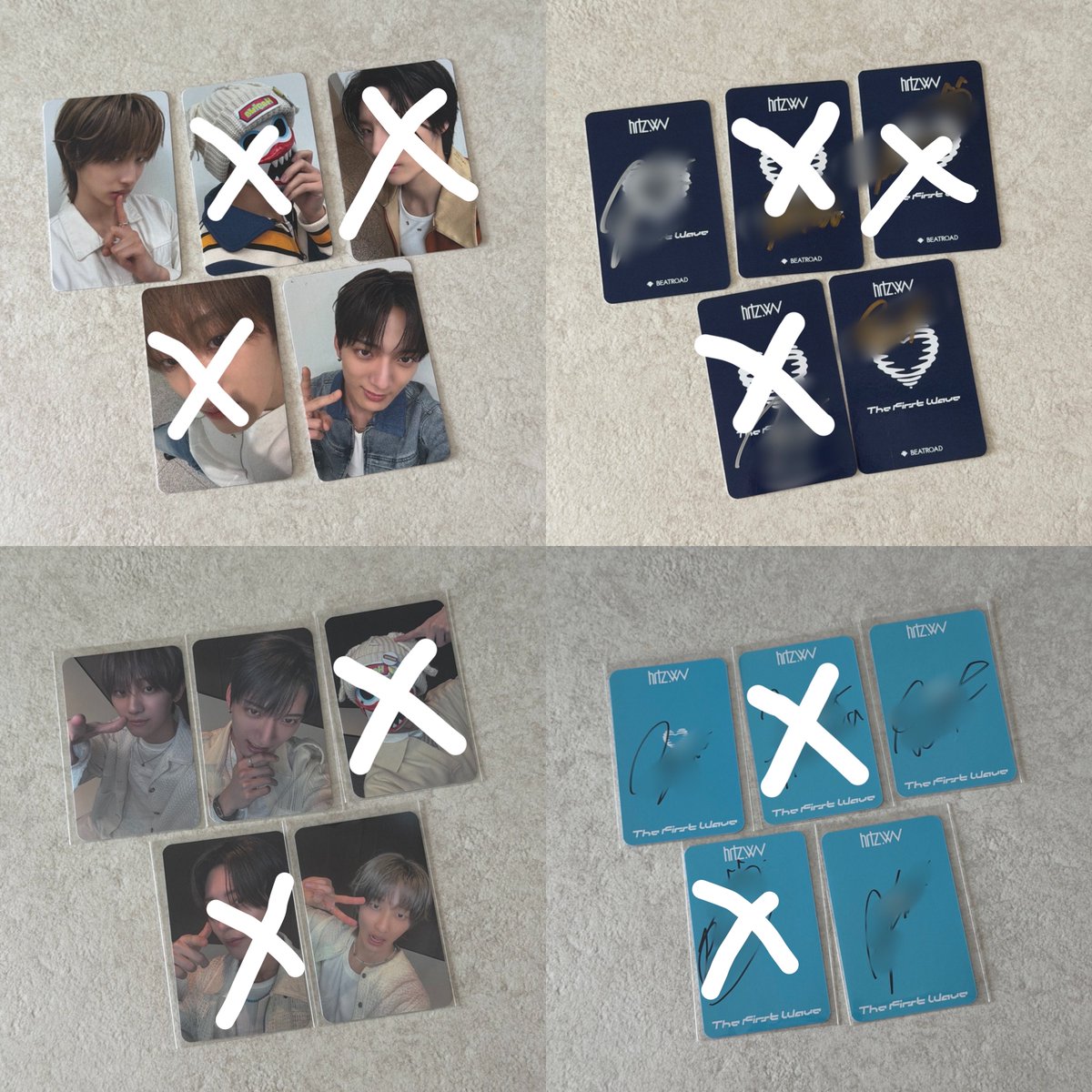 z_3_zn's tweet photo. 하츠웨이브 hrtzwav 
케이팝스토어 3차 비트로드 3차 
후즈팬 2차 비트로드 4차
대면 팬싸 하이바이회 특전 미공포 포카 양도

윤영준 리안 데인 케이텐 하기와
친필 싸인 포카 / 개별 가격 제시 

멤버, 가격 적어서 문의주세요
https://t.co/MG9mSUgySY https://t.co/lqdYi5WPav