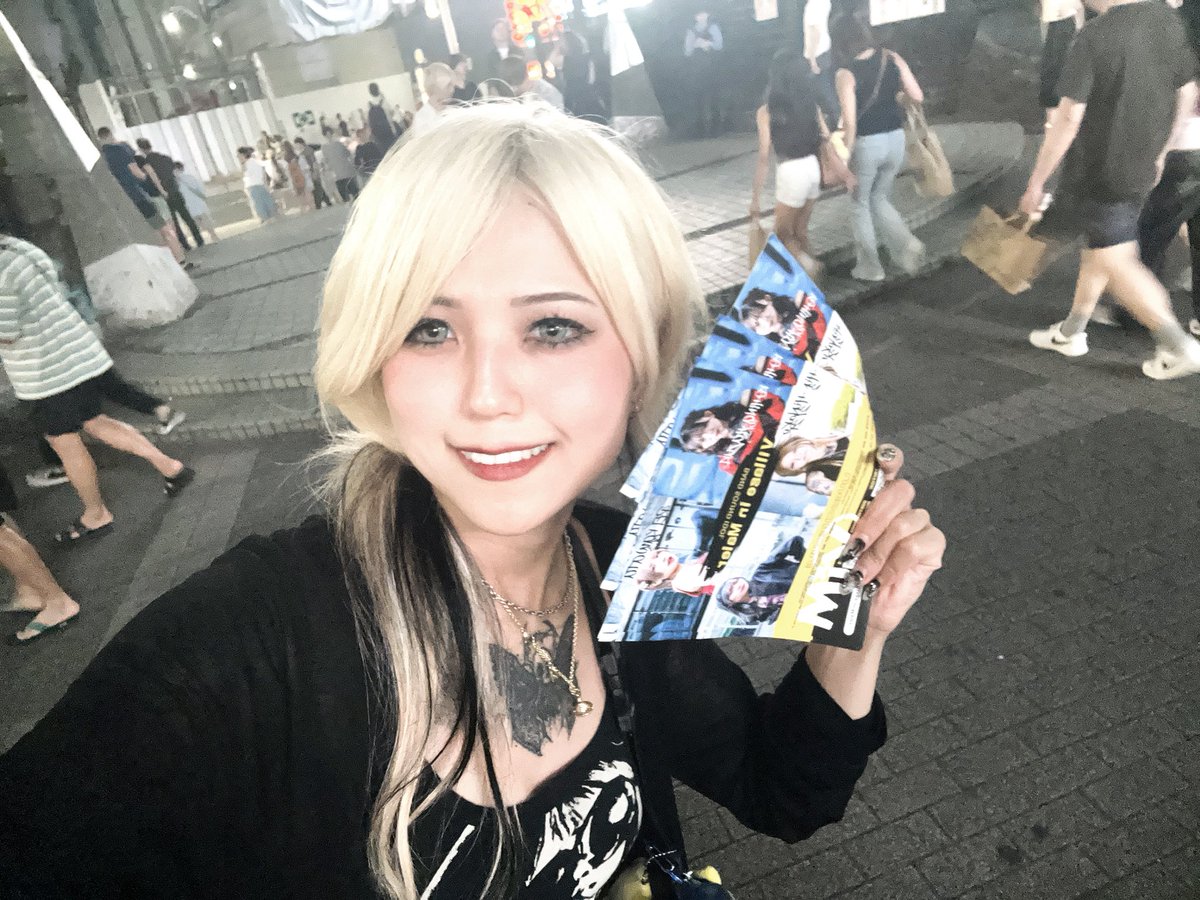 7/30の手売りチケット売ってます🥁🔥 新宿東口にて、 お待ちしており