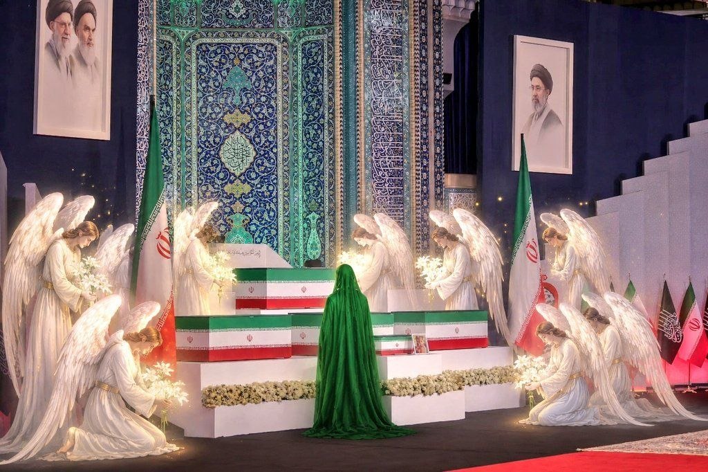 Raha20252025's tweet photo. او رفت، اما راهش تکثیر شد. رهبر شهید، یعنی پیروزیِ همیشگیِ خون بر شمشیر.»

#بدرقه_تابهشت 
#ازبیت_تابهشت https://t.co/xxHJv2MXij