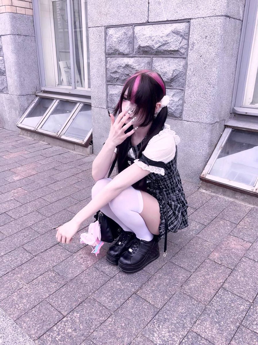 chiyorrin's tweet photo. #地雷 #量産型 #地雷系 #jiraikei #jirai #jsf #chiyorrin #おすすめ #犬系女子 #犬 #天天天国地獄国 https://t.co/kl4vmIHRrn