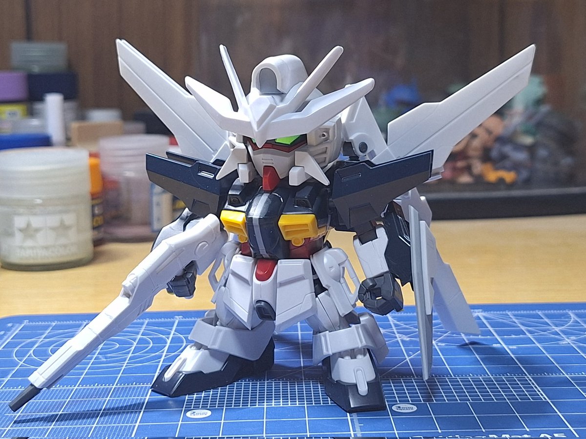 tokagemakimaki's tweet photo. #みんなのSD見せ合っていいねやrpしようよ

製作中のダブルエックスです！
まだまだですが漸く形になって来ました https://t.co/7chtf9Aq9V