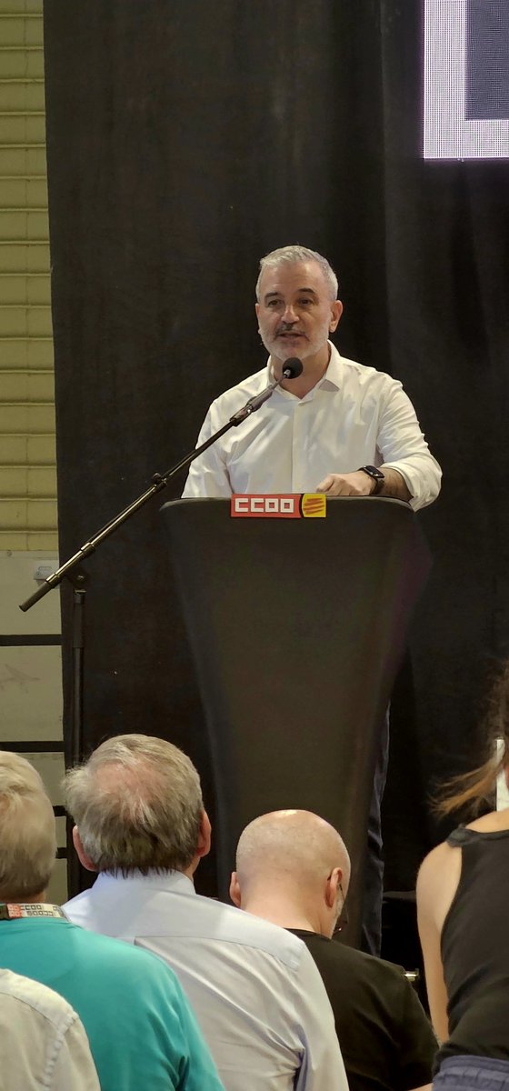 cesc_1967's tweet photo. Avui estem a les Cotxeres de Sants commemorant els 50 anys de l'Assemblea de Barcelona, una fita clau en la història de @CCOO. Una jornada per reivindicar els valors, la trajectòria i el compromís sindical que continuen marcant el present i el futur. https://t.co/vXvUBIGwN9