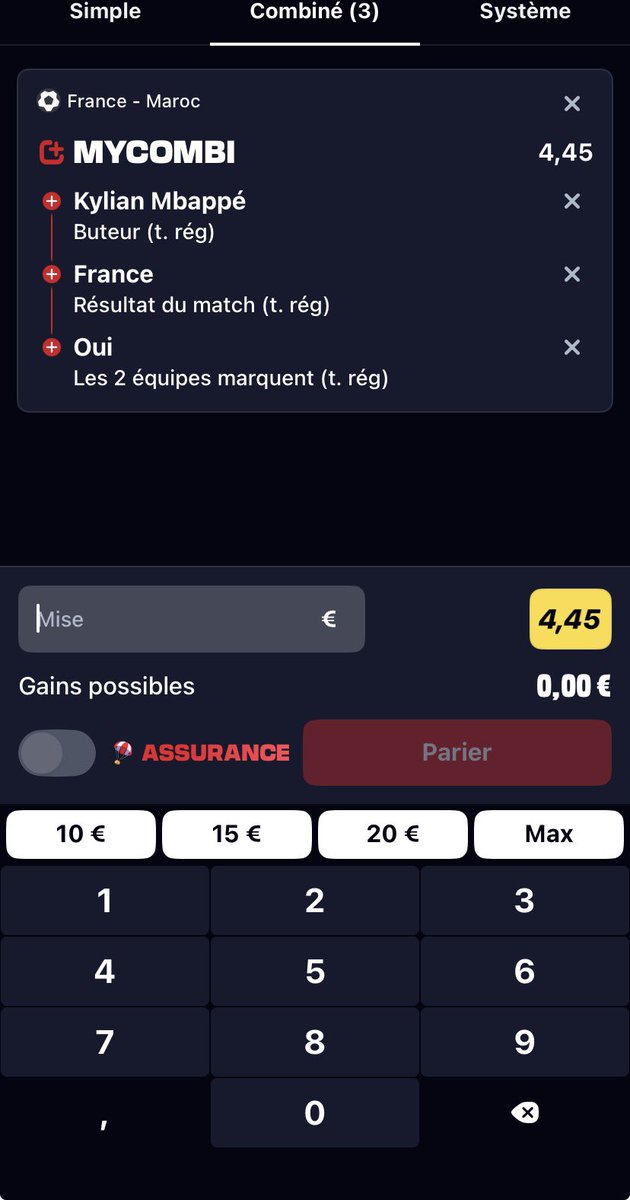 ZTritox's tweet photo. @Betclic gobelinvulnerable https://t.co/n5mpKwSchW