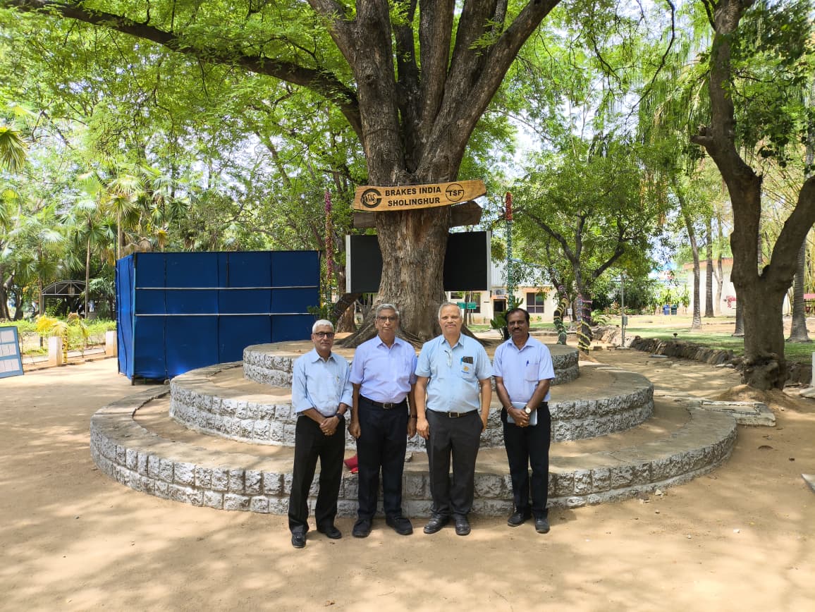 WORTHTrust63's tweet photo. We thank Mr. Murali Krishnan, Vice President at Brakes India for the courtesies extended to Mr. R. Karthikeyan, Mr.  Srinivas Mani and Mr. S. Kumar from WORTH Trust during their visit to Brakes India, Sholingur on 8.7.2026 https://t.co/KON8nAggVb