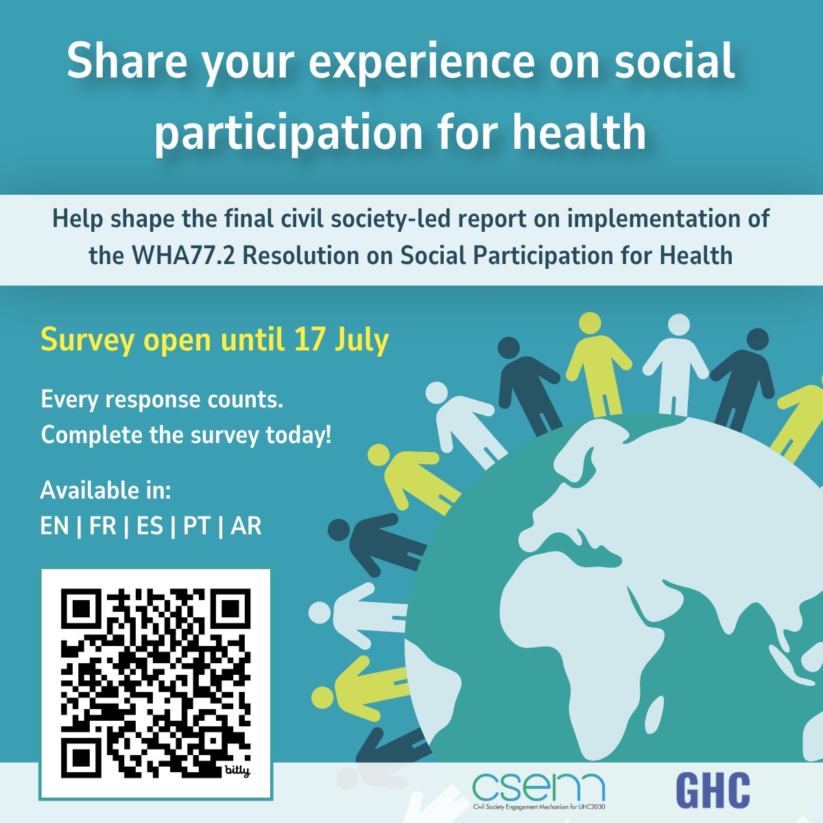 CSEM (UHC2030 Civil Society Engagement Mechanism) tweet media