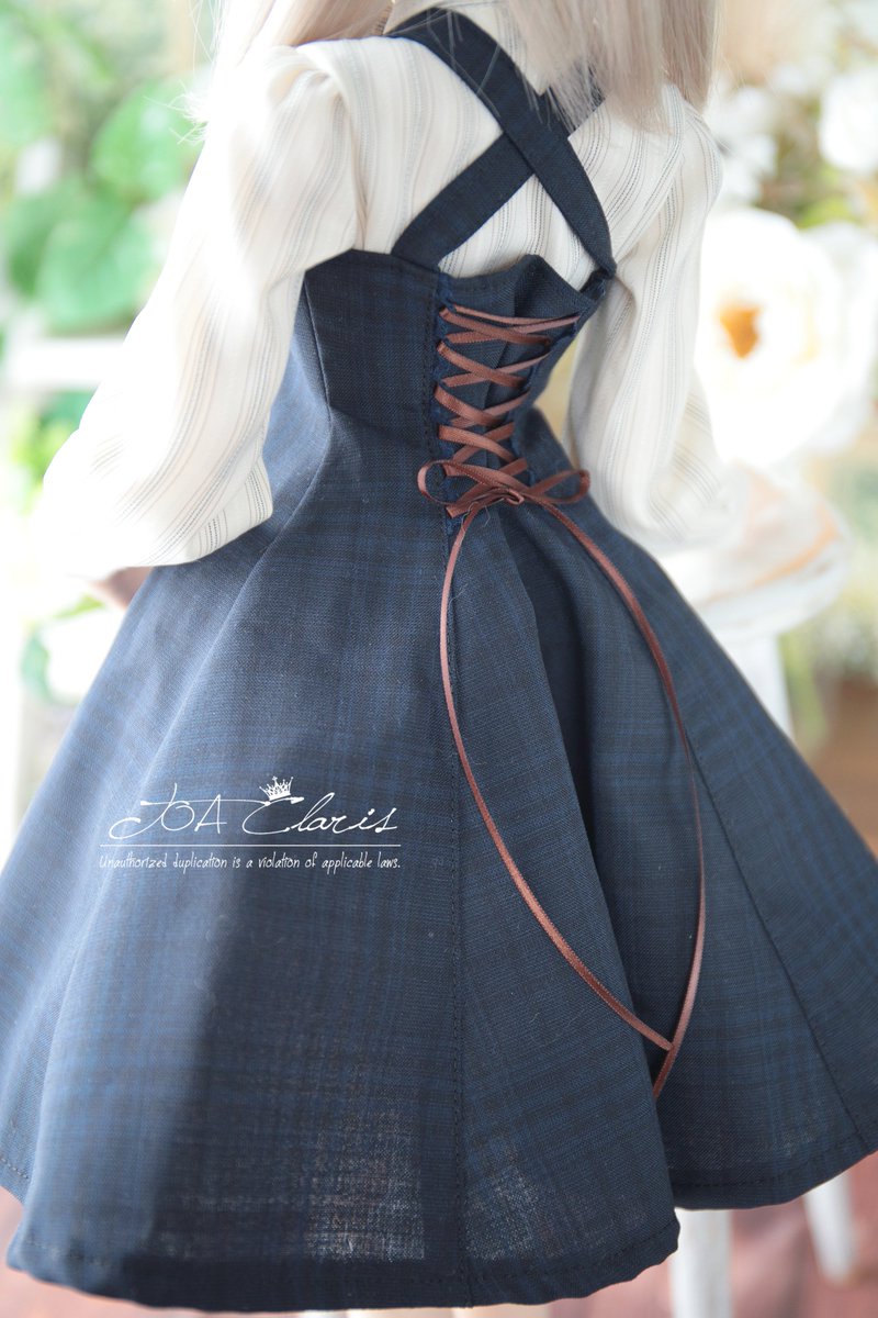 🍉コルセットワンピース DD~L胸、SDGr.少女(ギリギリ)対応 シャドウ