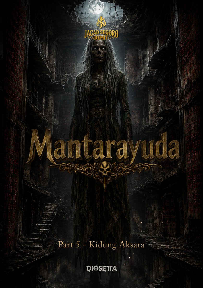 diosetta's tweet photo. MANTARAYUDA 
Part 5 - Kidung Aksara

Sementara Nyi Sendang Rangu membaca Danan dan Cahyo ke sebuat tempat misterius, di sebuah rumah susun pinggir kota sebuah ritual sudah menumpahkan banyak darah

#bacahorror @bacahorror @ceritaht @IDN_Horor https://t.co/sNjc1vI5RN