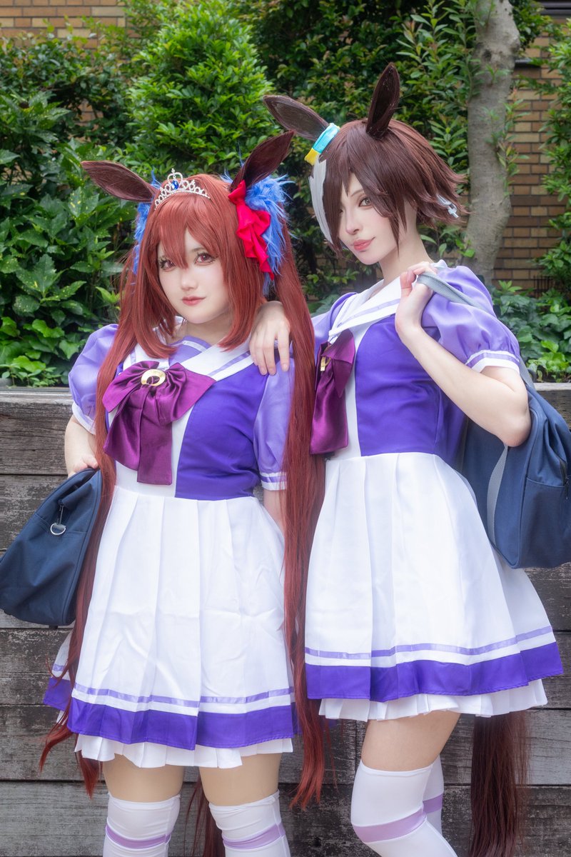 Amu_wld's tweet photo. ウオッカ＆ダイワスカーレット

#アコスタ池袋 https://t.co/Cqxwu4shNi