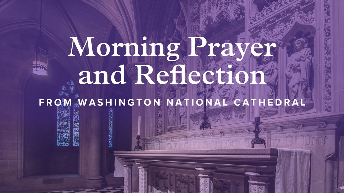 WNCathedral's tweet photo. Join The Rev. Canon Leonard L. Hamlin, Sr. for this prayer and reflection of Matthew 10:7-15, encouraging us to be firmly rooted and anchored as witnesses, especially during difficult times. #nationalcathedral #morningprayer
https://t.co/zGe8azBODD https://t.co/qpEGNi6fEZ