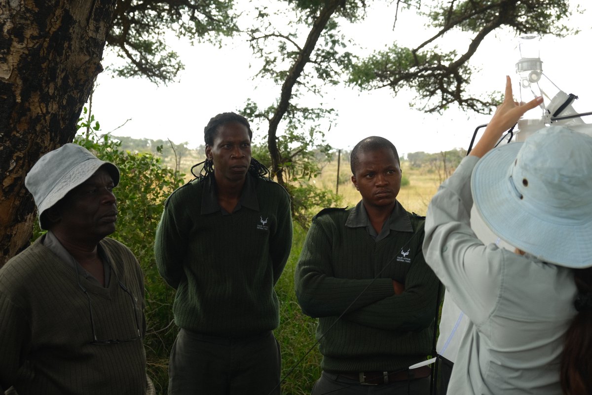 CBG_UofG's tweet photo. The CBG SANParks Malaise Project's next stop is Marakele NP, where South Africa's dry western landscapes meet the greener bushveld. This meeting of landscapes supports remarkable biodiversity, including one of the world's largest breeding colonies of the threatened Cape Vulture. https://t.co/LVyCm0IHkt