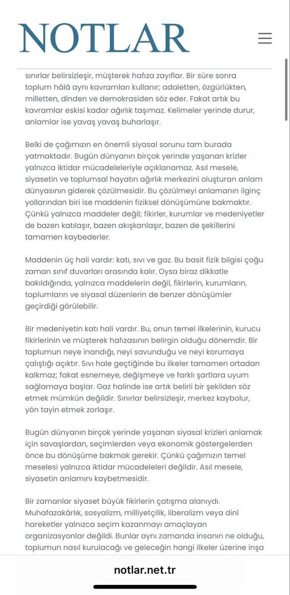 MehmetBiten's tweet photo. Mehmet Biten - Siyasetin Sulandırılması ve Anlamın Kaybı

Yazıyı okumak için tıklayınız: 

https://t.co/GLOHqxmqNb

@notlar_net @MehmetBiten
#notlaryazıları https://t.co/P2z8ibJggk