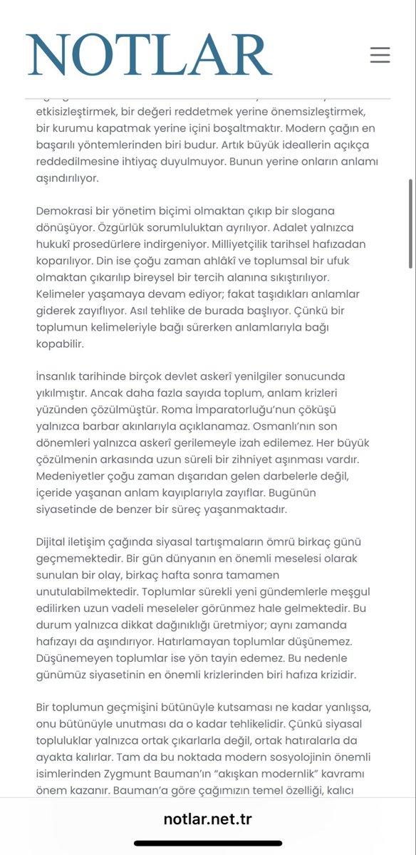 MehmetBiten's tweet photo. Mehmet Biten - Siyasetin Sulandırılması ve Anlamın Kaybı

Yazıyı okumak için tıklayınız: 

https://t.co/GLOHqxmqNb

@notlar_net @MehmetBiten
#notlaryazıları https://t.co/P2z8ibJggk