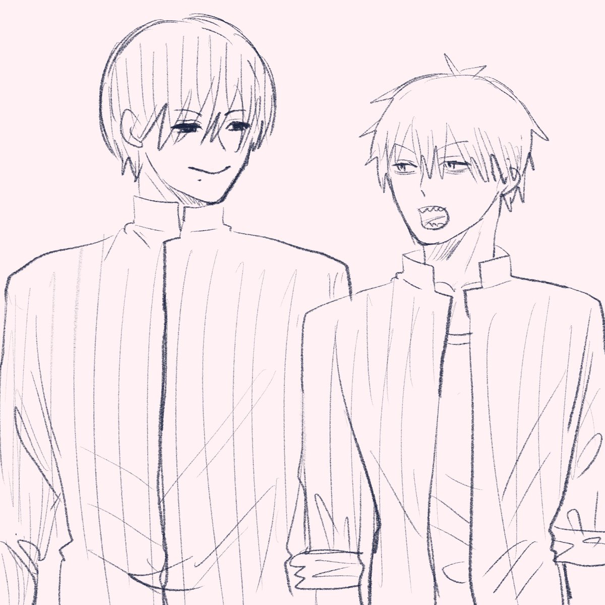 renshusuruzou2's tweet photo. 吉田とデンジの身長差、好きっていう絵 https://t.co/VOqSmFi0ms