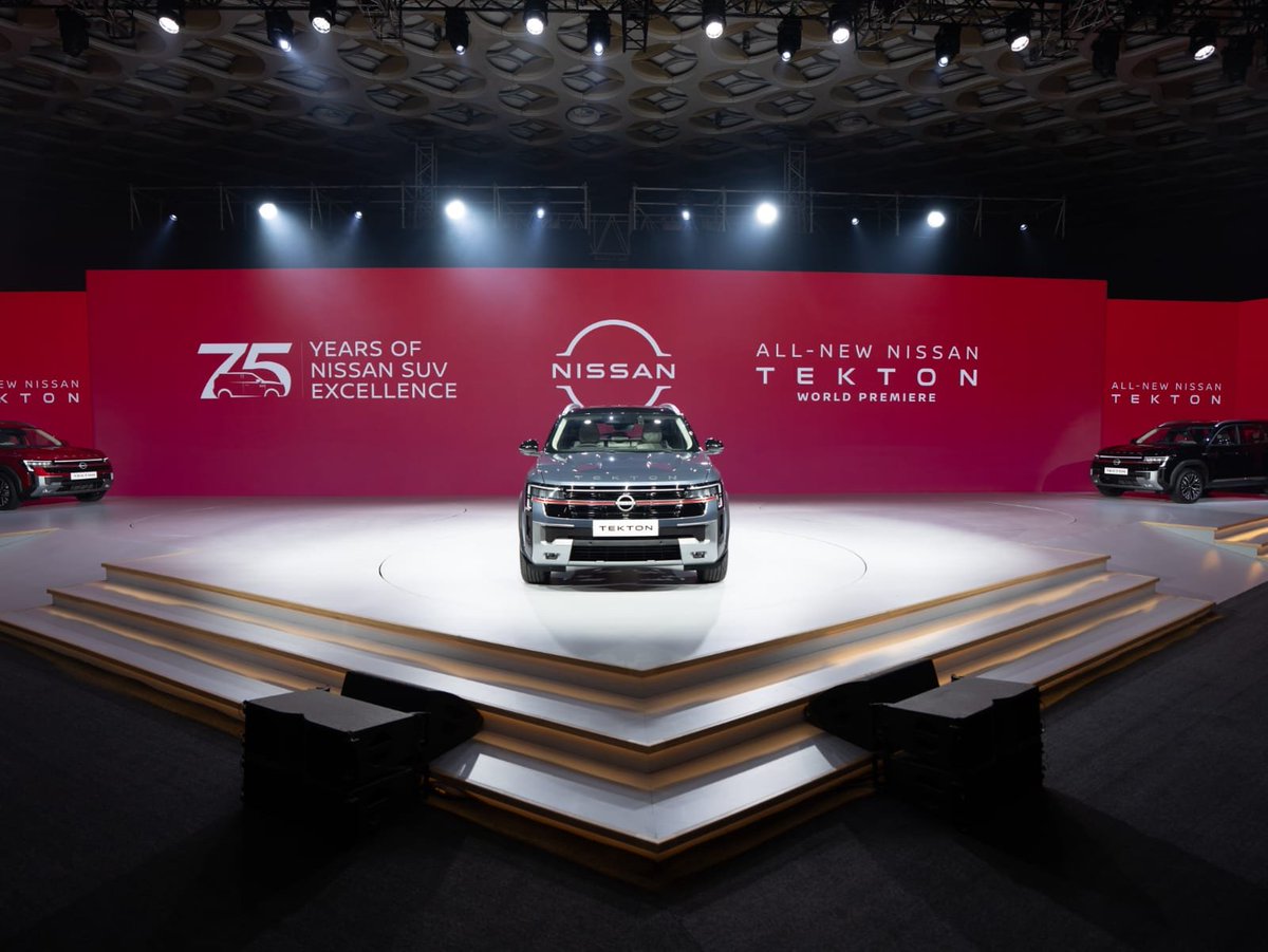 Ram112324's tweet photo. The TEKTON has a very confident presence. It is one of those vehicles that naturally grabs your attention. #NissanTekton https://t.co/IZy0zq3j11