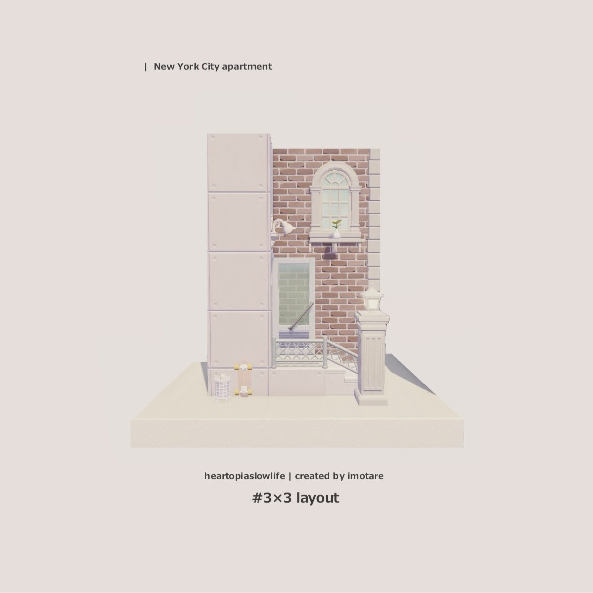 NewYorkCity apartment ð¥ð© 3Ã3 layout #heartopiaslowlife NewYorkCity apartment ð¥ð© 3Ã3 layout #heartopiaslowlife