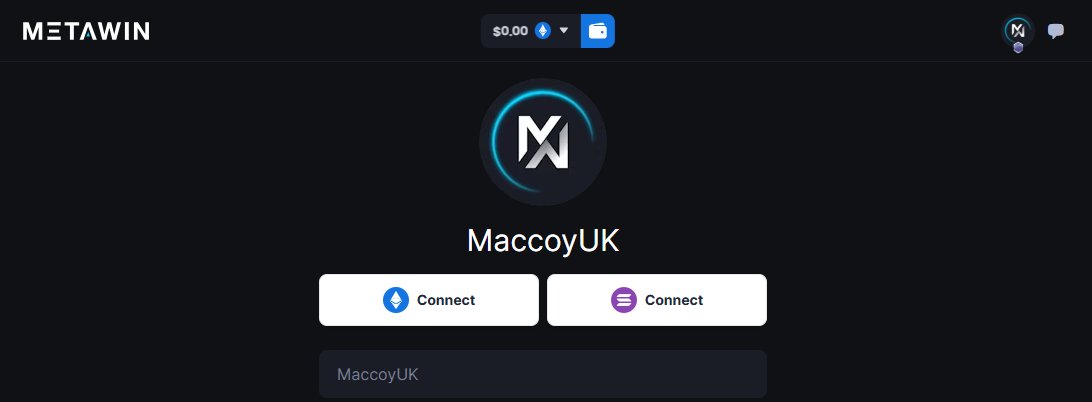 Domvrx's tweet photo. @0xSweep @MetaWin always unlucky in stuffs like this &amp; i hope i get a win. here with 99% faith &amp; 1% chance.  
Thanks so much for this  @0xSweep 🤍
make my day with this. 

MetaWin  ID . MaccoyUK https://t.co/iYgQdZuXeU
