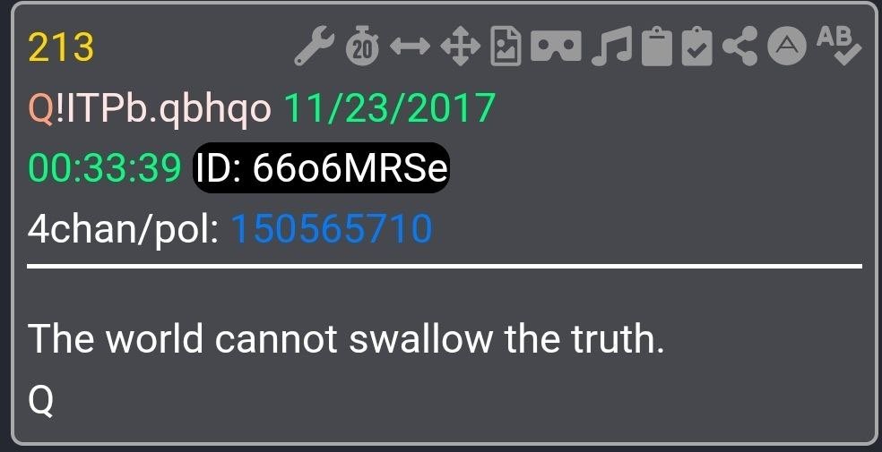 TinaZimmermann4's tweet photo. @elonmusk Elon posted the video again... at 213 in the morning.....

The world cannot swallow the truth. 
Q

Rambo&amp;Frens https://t.co/We4SWyD77f