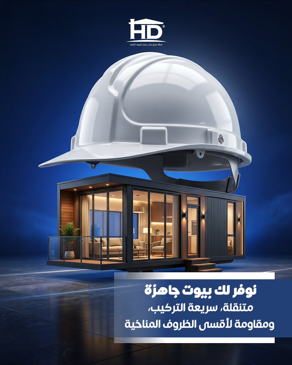 hdfactoryksa's tweet photo. ابنِ استراحتك بأحدث تقنيات البناء العصري مع "شركة مصنع حسان دريان للبيوت الجاهزة"! 🏗️✨

​نختصر عليك وقت البناء وعناء العمالة لنقدم لك كرفانات وكوابين جاهزة بتشطيبات راقية وفخمة، مصممة خصيصاً لتكون سريعة التركيب ومقاومة لأقسى الظروف المناخية. تصفح الصور لتختار تصميمك المفضل اليوم، وتواصل معنا عبر الرسائل لمعرفة كافة التفاصيل.

​#مصنع_حسان_دريان #بيوت_جاهزة #بناء_حديث #كرفانات #استراحات #كابينة_مودرن #تصميم_معماري #المملكة_العربية_السعودية