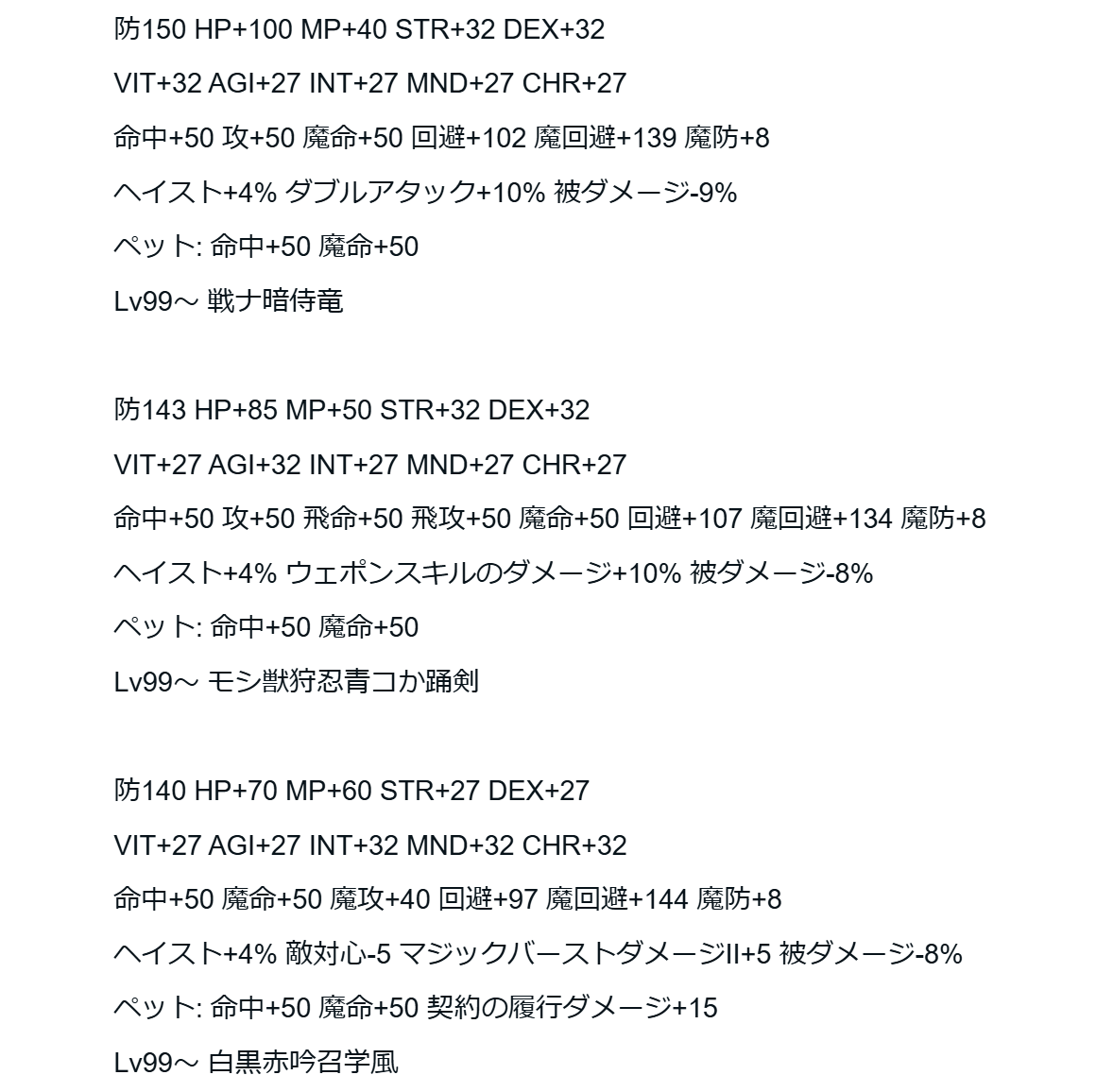 Zefieevergreen's tweet photo. 石の見る夢 新胴装備 #FF11 https://t.co/ynwsEk6u3M