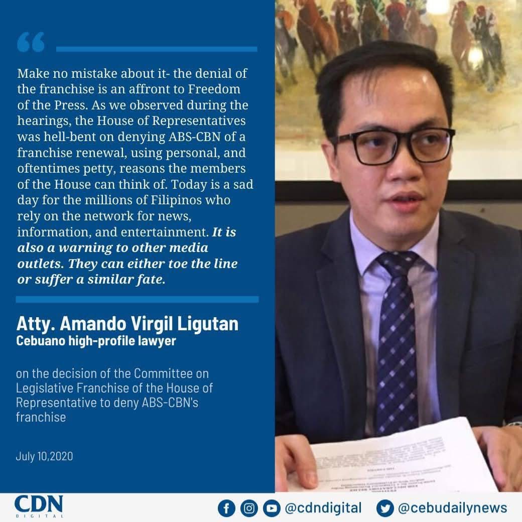 jesusfalcis's tweet photo. Pro freedom of the press and anti ABS-CBN shutdown din si Atty. Virgil Ligutan!

Korique behaviors niya nuon pa.

👏

#VirgilLigutan https://t.co/Nf4c7TxmHB