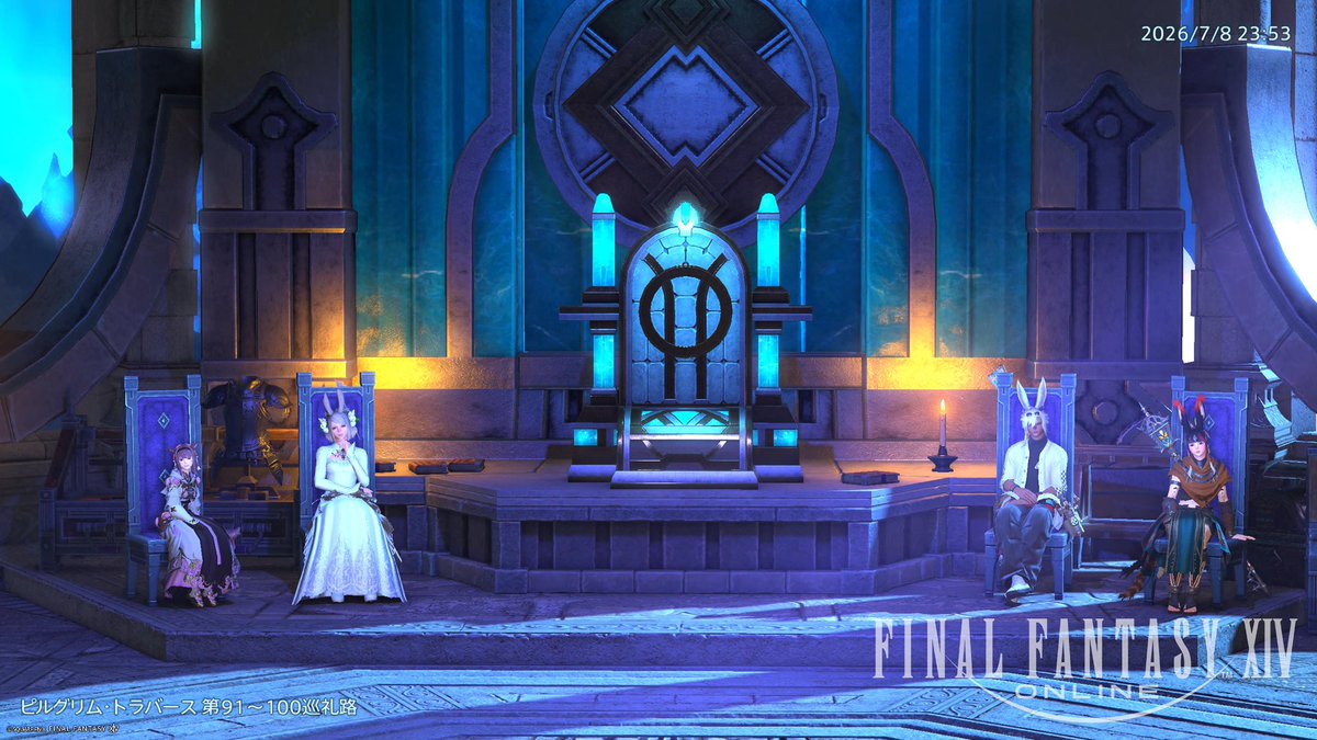 FfxivLark's tweet photo. 5週目クリア。
そろそろちゃんとギミック覚えろよ＜80と99ボスが苦手😣
黒魔で入ったけど火力が強いし、スキル回し忙しくないし、無詠唱魔法を連続で使えるのは強い👍
#ff14 #ffxiv https://t.co/5xdn1TSXt4