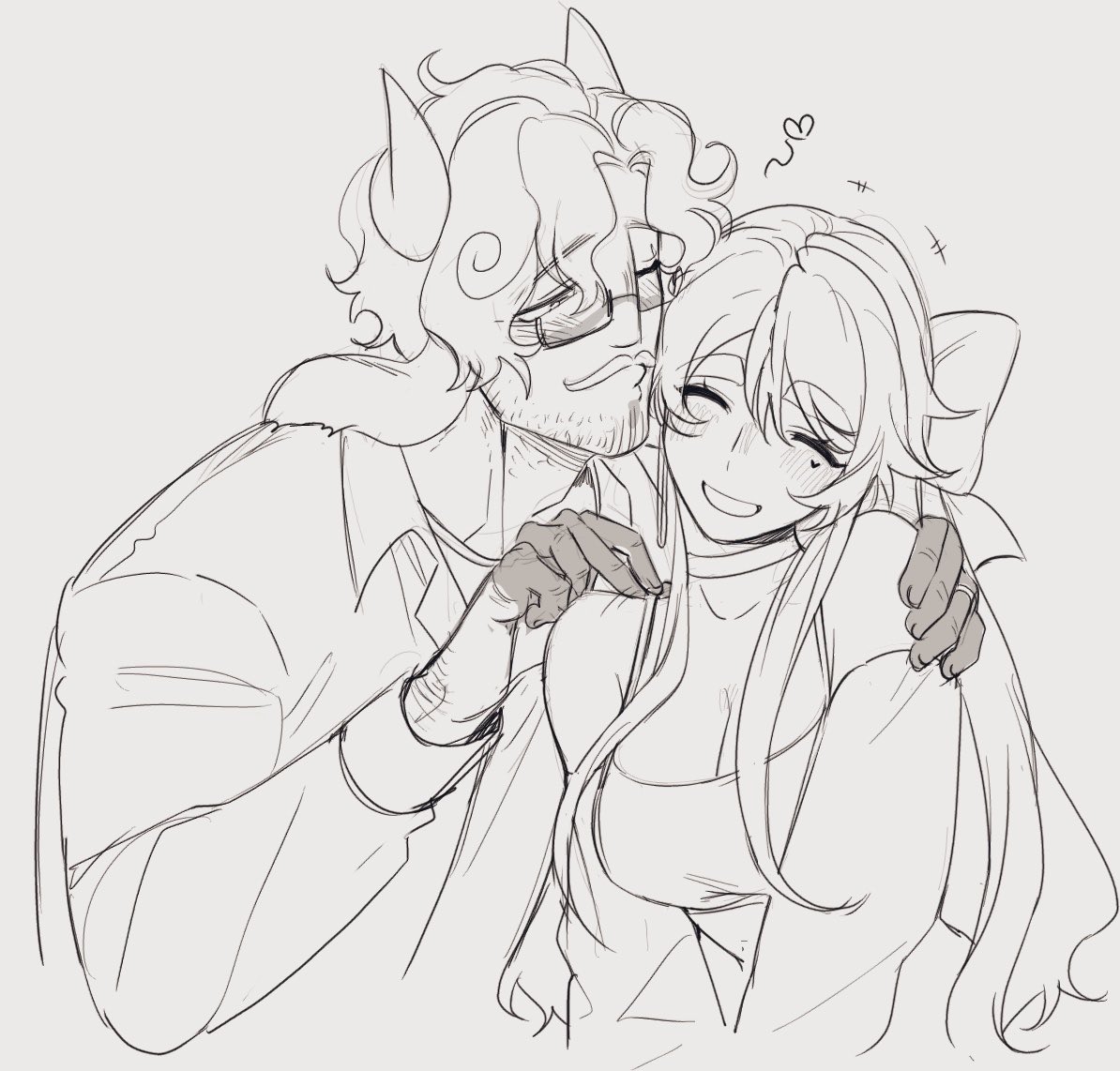 Michiroon's tweet photo. Sum Deisos n Honne doodles with Xankiru again heh https://t.co/SUBCCrwgxh