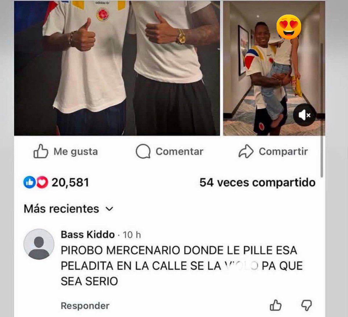 camiloapinto's tweet photo. Entonces Jaminton Campaz no pudo regresar a Colombia por las amenazas que recibió debido a que erró una opción de gol? Qué asco algunos fanáticos que quieren hacer vivir lo que ya se vivió en el 94 con Andrés, y qué culpa tiene la hija de 5 años del jugador? Imbeciles!! https://t.co/tXwugfpzzH