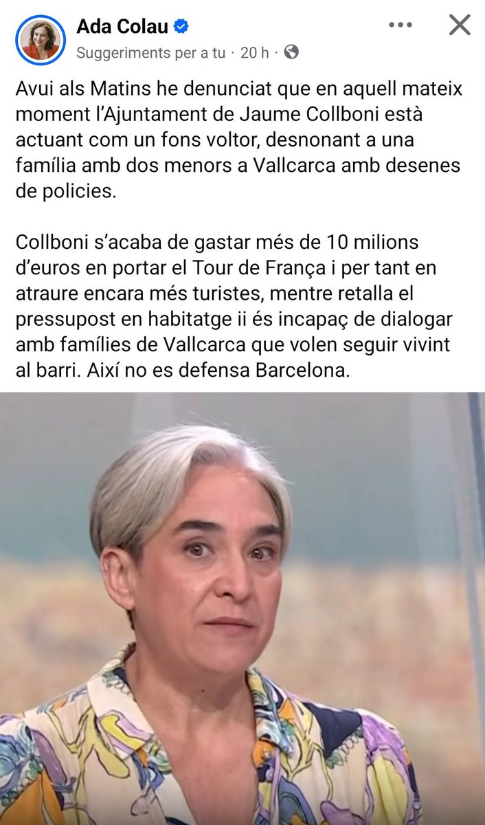 NoEsPotCat's tweet photo. La nostra Frau Colau no s'enrecorda dels 70 millons que es van llençar a la brossa amb la Copa Amèrica? És una pocavergonya, ja que tots aquests calers es podrien haver gastat amb els drets de la infància. És una farsant, trilera i mentidera compulsiva de manual! #NOESPOT https://t.co/4fOFgxaYky