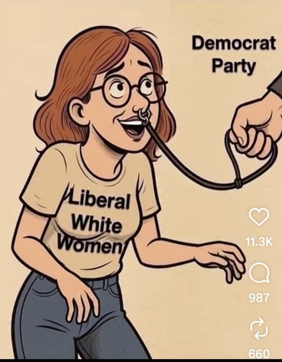 Geeeforce1's tweet photo. @ImMeme0 @DeaconDeclan Liberal women always have to learn their lessons the hard way. https://t.co/iys7jFIvZF