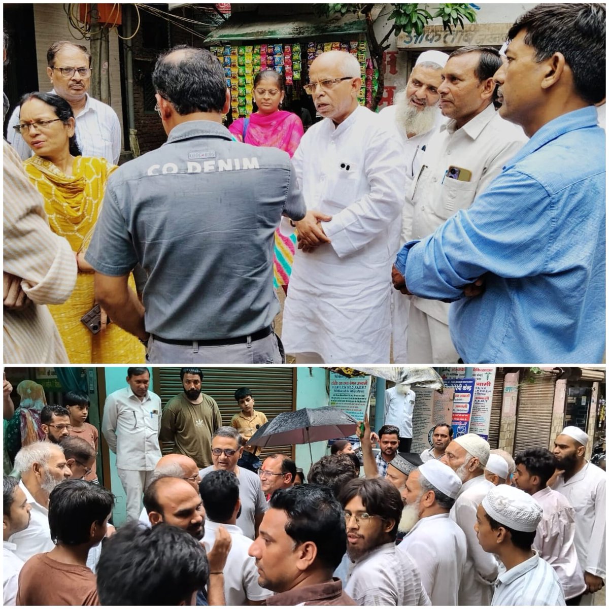 dm_northeast's tweet photo. The ongoing #SIR2026 activities were reviewed during a field visit  by Sh. Rajendra Kumar, ERO, and Sh. Ajay Kumar, AERO, AC-69, Mustafabad, District North East, Delhi on 08.07.2026. 

The officers interacted with field functionaries, monitored the distribution of Enumeration Forms, and reviewed the progress of the Special Intensive Revision to ensure its smooth and timely implementation. 🇮🇳

#SIR2026 #NorthEastDelhi #ElectionCommissionOfIndia