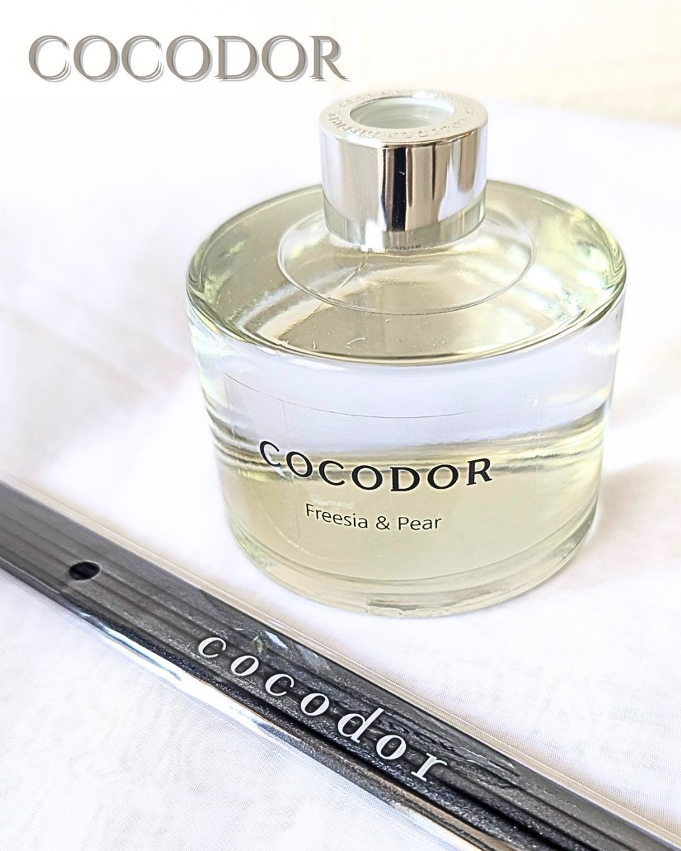 mickeymm111's tweet photo. COCODOR
シグネチャーリードディフューザー
フリージア&ペア
甘すぎず爽やかで、ふんわり香って
我が家に癒し空間出来上がってる🤭✨
心を落ち着けてくれてる感じで
やっぱり香りって大事なんだなぁって
改めて思ったよ🥹🫶🩷
#PR
#cocodor
#ココドール https://t.co/0RFCre90LR