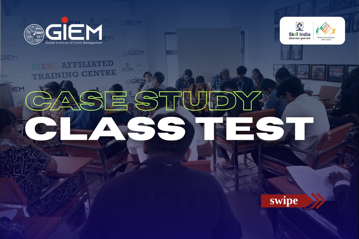 giem_education's tweet photo. Knowledge becomes powerful when it's applied.

After completing Unit 1, our GIEM students stepped into a Case Study Class Test designed to challenge their thinking, strengthen their understanding, and help them remember concepts through real world event scenarios https://t.co/tn1WkgE3XY