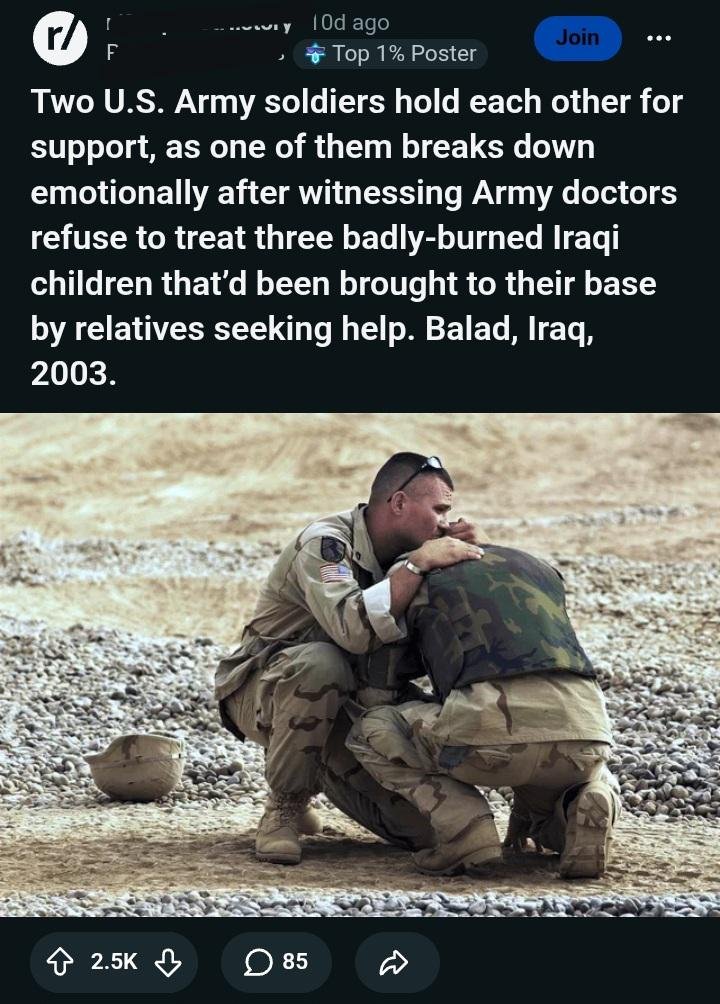 JamesGoblin6's tweet photo. Good morning, comrades; just a quick reminder of how fash propaganda works: 
"Not only will America go to your country and kill all your people, but they’ll come back 20 years later and make a movie about how killing your people made their soldiers feel sad." 👇 https://t.co/89dGP81nth