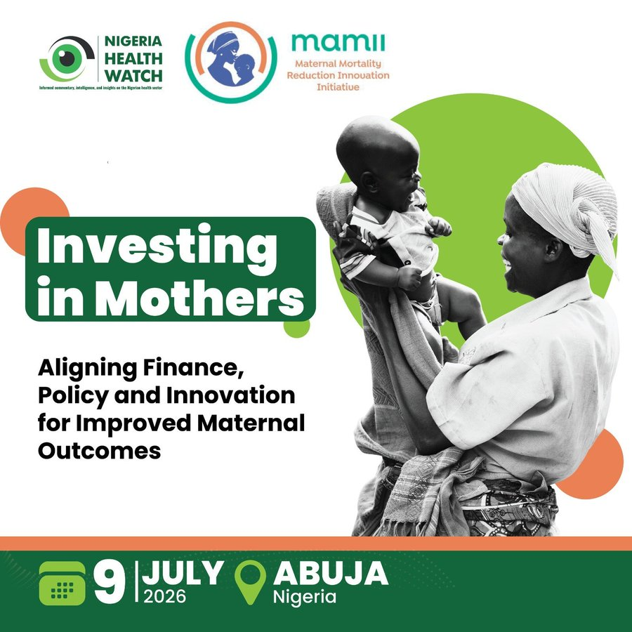 nighealthwatch's tweet photo. Happening Today!

When the right people come together with a shared commitment to improving maternal health, meaningful change becomes possible. Today, we bring together leaders and partners from across the health sector for meaningful conversations on advancing maternal health in Nigeria.

Watch this space for key insights and highlights from the discussions.
#GivingBirthInNigeria @Fmohnigeria