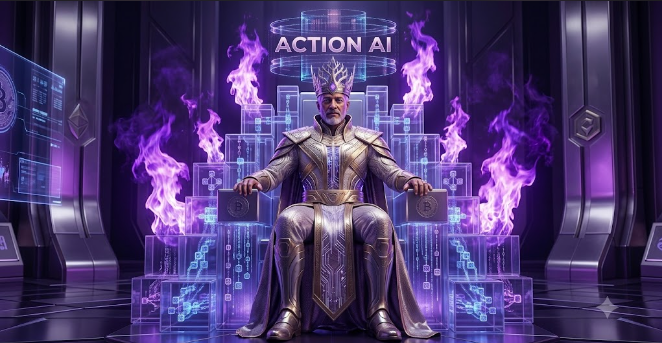 rhon255's tweet photo. Commanding the chain. With @ActionModelAI  AI, we’re leveling up the standard. The transformation of finance starts here.

@ActionModelAI 
@georgia_action 
@Actionist_ai https://t.co/zyyIpz7hec