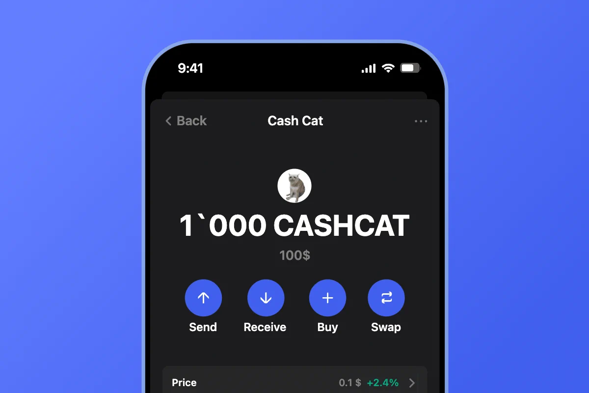 Gem Wallet Cash Cat Wallet 