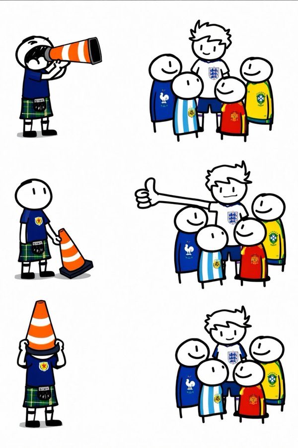 FplRobb's tweet photo. @McJagger_X Catchy song though 
🎵 Scotland get battered everywhere they go 🎶 https://t.co/BtwyeDa3qs