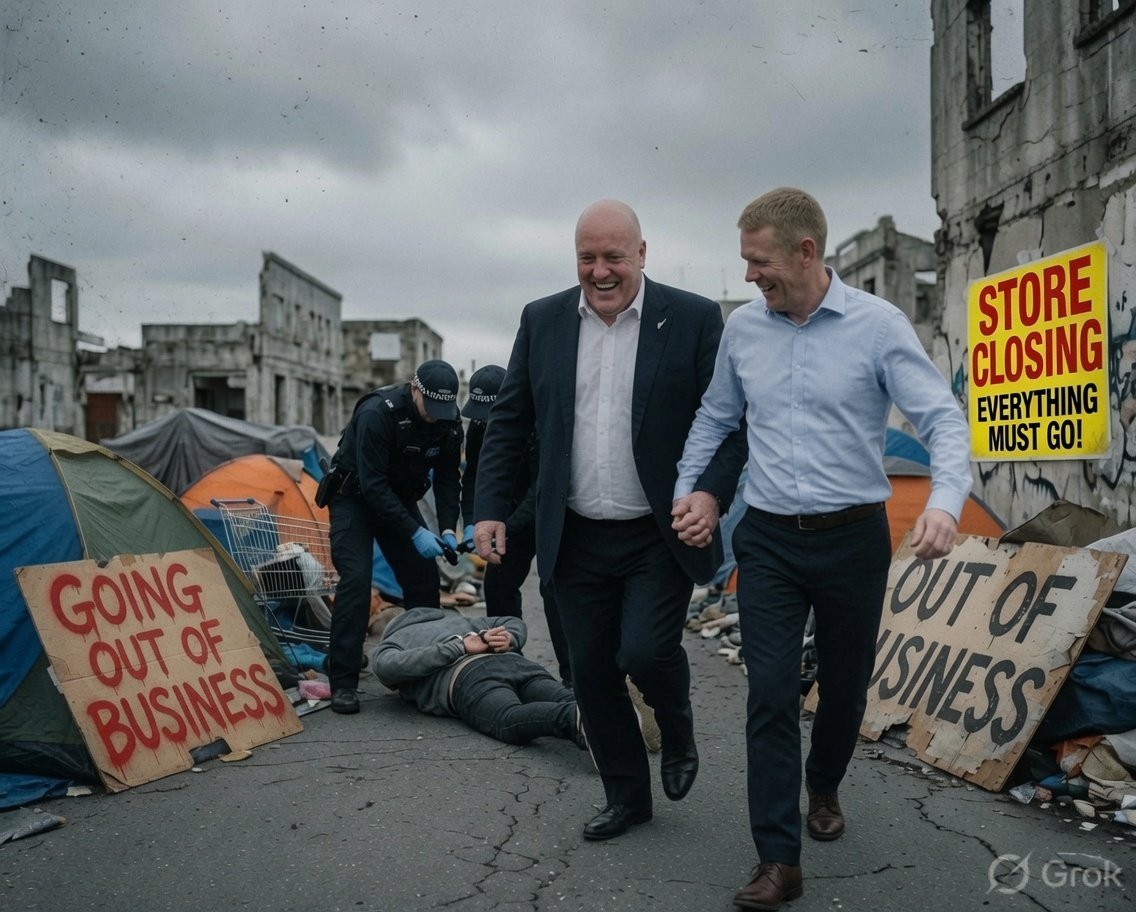 NuZillund's tweet photo. Any time National ignore their coalition partners and pass a law with the help of far left Labour, they will lose significant support to either NZ1 or Act

Siding with Labour against New Zealanders could be the end of National https://t.co/AG0qEtWsSc