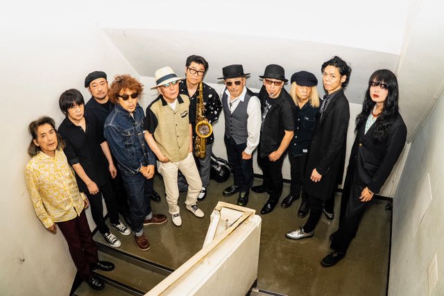 tanyholiday's tweet photo. 本日、無事福岡に帰って参りました🫡
あと、先日のHAKATA  BEAT CLUB vs苗場音楽突撃隊の集合写真を頂きました😊

PHOTO:西岡浩紀 https://t.co/zcQjGTkenk