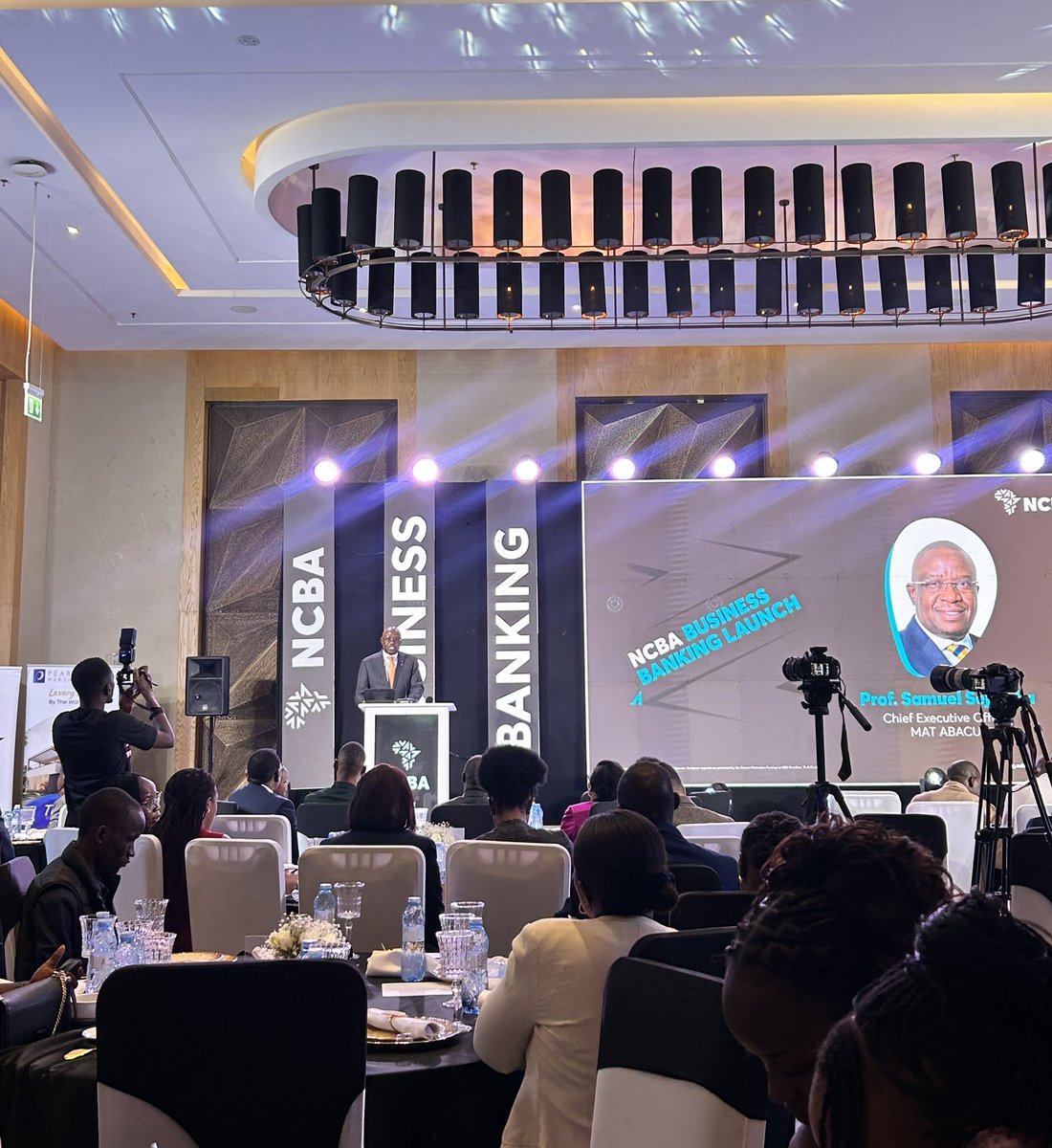 NCBAUganda's tweet photo. We’re live at Four Points by Sheraton Kampala unveiling our Business Banking proposition, built to give Ugandan businesses the momentum to grow, scale, and thrive. 

#GoForIt | #NCBABusinessBanking | #InspiringGreatness https://t.co/J7ELhBY6Il