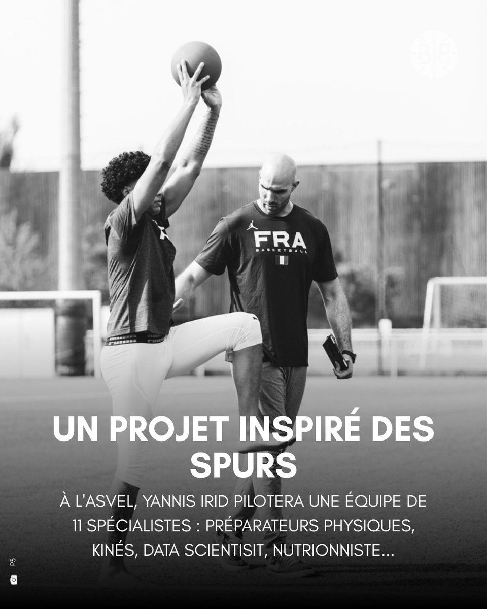 Be_BasketFr's tweet photo. ⚫️⚪️ Tony Parker a choisi Yannis Irid pour diriger le nouveau département Performance de l’ASVEL. 

🔍 De son enfance à Ivry à son rôle au Pôle France, portrait d’un homme de l’ombre dont la place sera centrale dans le projet villeurbannais.

📖 https://t.co/z6IdH42FUY https://t.co/qCRA8D9WFx