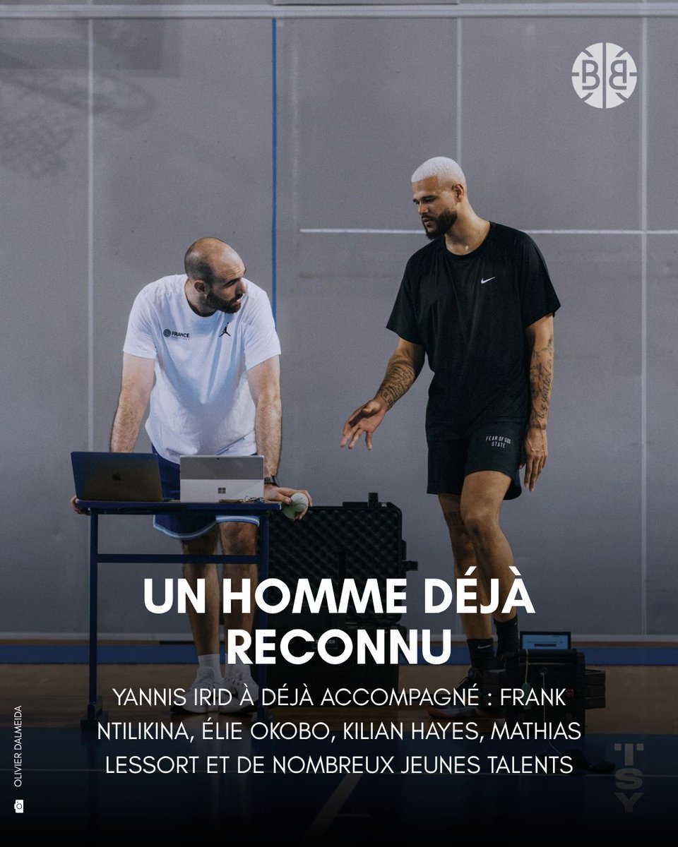 Be_BasketFr's tweet photo. ⚫️⚪️ Tony Parker a choisi Yannis Irid pour diriger le nouveau département Performance de l’ASVEL. 

🔍 De son enfance à Ivry à son rôle au Pôle France, portrait d’un homme de l’ombre dont la place sera centrale dans le projet villeurbannais.

📖 https://t.co/z6IdH42FUY https://t.co/qCRA8D9WFx