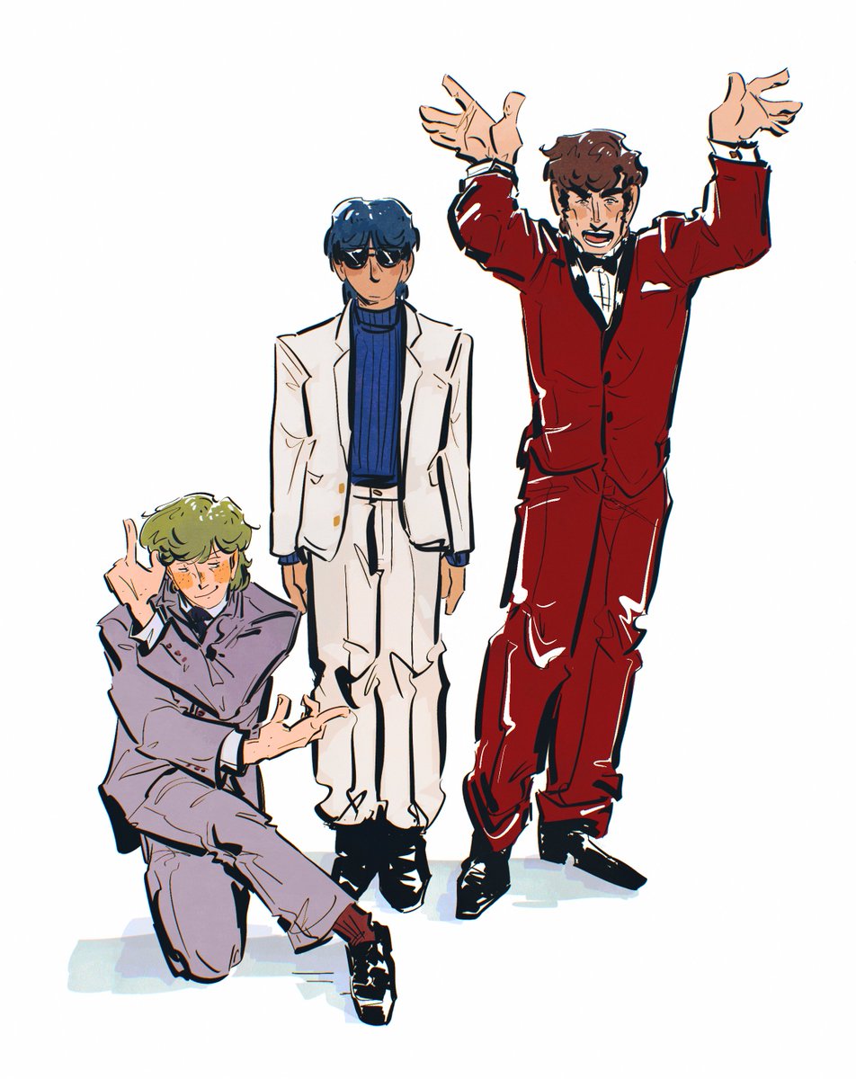 kunixjiro's tweet photo. democracy's most faithful troublemakers #doodle #logh https://t.co/6XRKO4Nn33