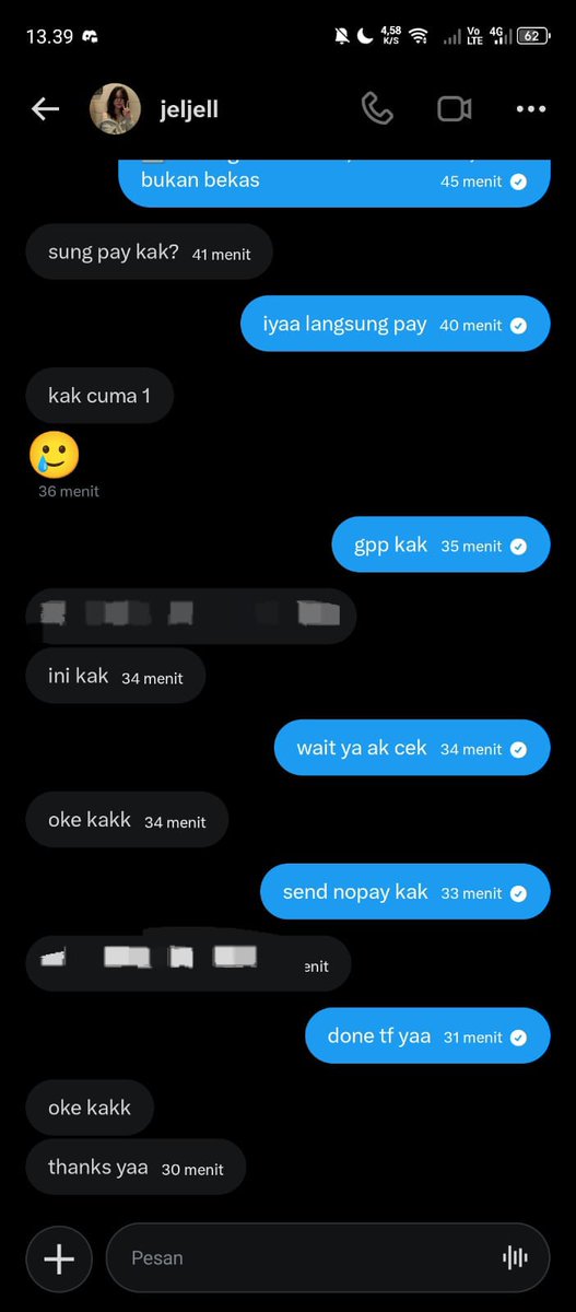 yya_ai's tweet photo. tak perlu kata kata yang penting bukti nyata https://t.co/KeGRstTmS6