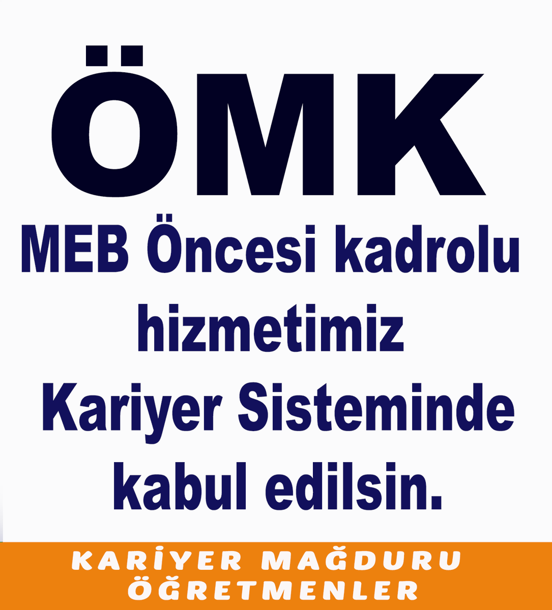 yilmazsen35's tweet photo. Sayın Başkan, öğretmenlerin ve @EgitimBirSen olarak temsil ettiğiniz memurların hakları hukukları konusunda, özellikle sorunumuz hakkında açıklama ve de artık çözüm bekliyoruz.

ÖMK yönetmeliği güncellensin.
657 kapsamındaki geçmiş memuriyet görevimiz; derece, kademe ve emeklilikte sayılırken Kariyer Basamaklarında yok sayılıyor. Her ay hak kaybı yaşıyoruz. Düzeltilmesini istiyoruz. @_aliyalcin_  @talatyavuz29 

#MEB / #Öğretmen